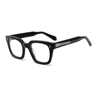 Men Vista Eyeglasses: Jimmy - Black - SpecSMART Eye Clinic (Diagonal View)